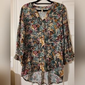 Multicolor Floral Blouse
